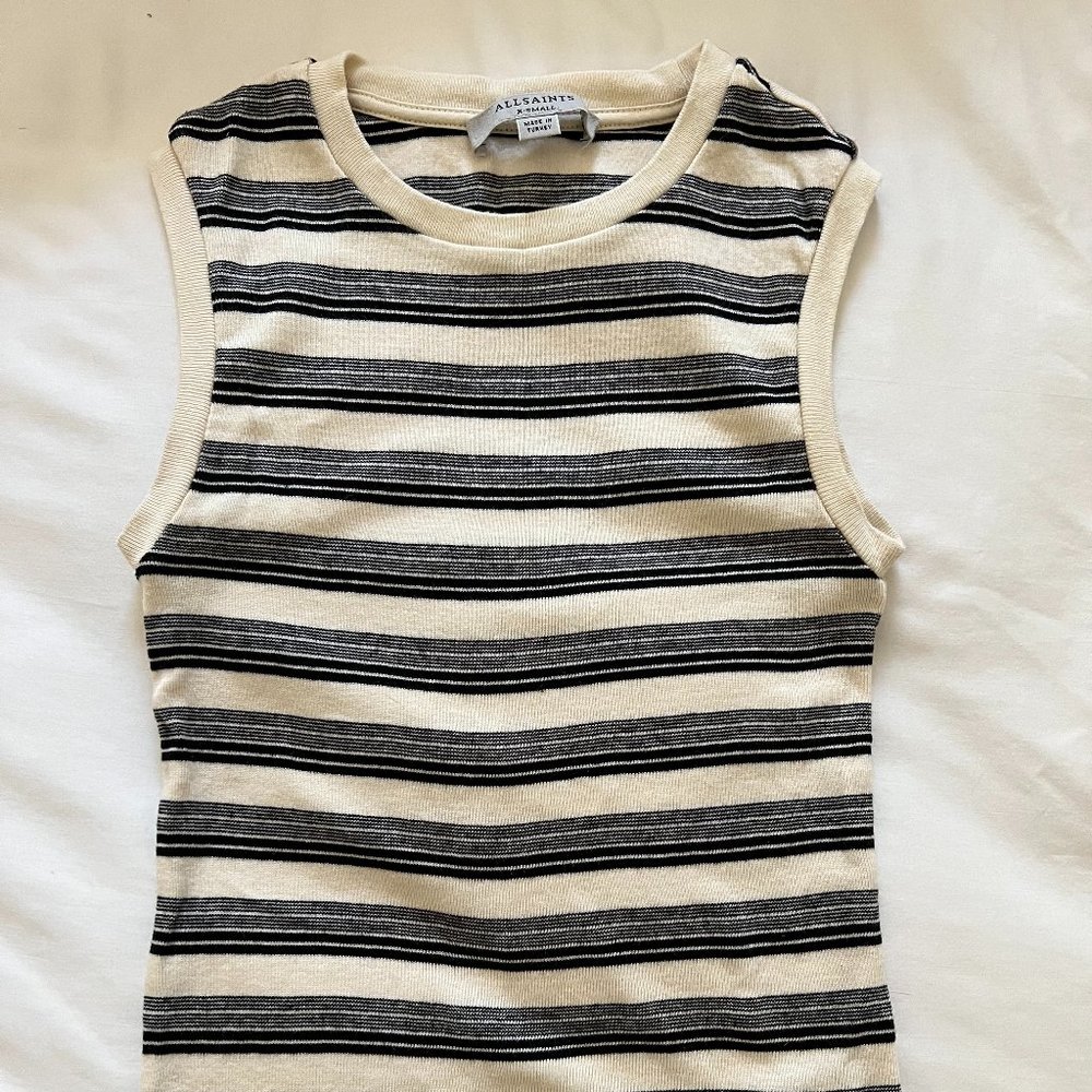 AllSaints Imogen Stripe Tank